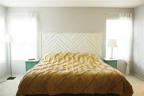 Best Diy Herringbone Headboard Plans