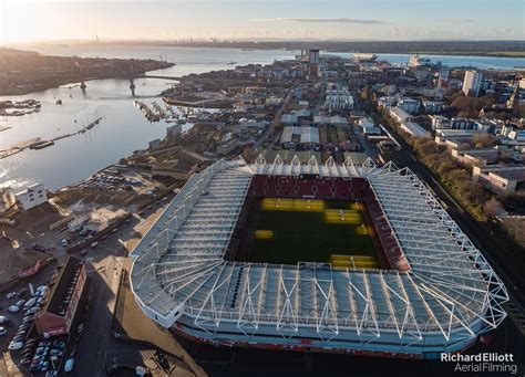 City Centre And St Marys Stadium Just After Sunrise On Tuesday Still