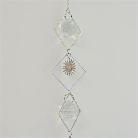 Solstice Crystal Suncatcher Silver Ascend Crystals Salem