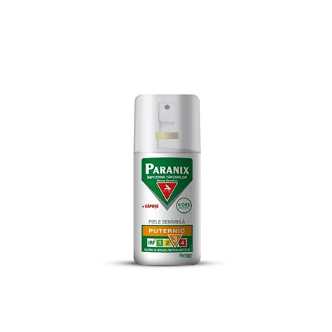 Paranix Strong Sensitive Spray Impotriva Tantarilor Si Capuselor Ml