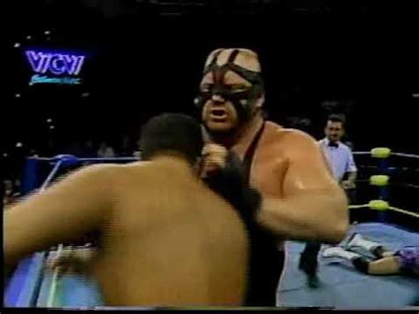 Big Van Vader W Harley Race Vs Jobbers Wcw Saturday