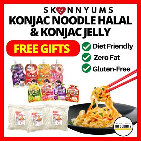 skinny konjac noodle halal konjac jelly halal mee konjac noodles