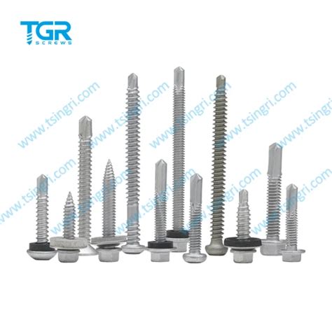 Tgr Tsingri Stainless Steel Carbon Steel Phillips Wafer Head Cross Flat Head Self Drilling