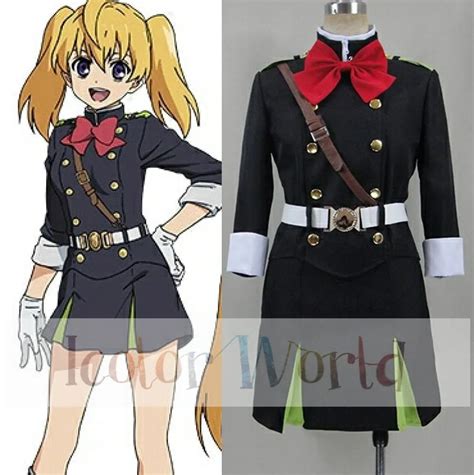 New Hot Sale Seraph Of The End Vampire Reign Mitsuba Sangu Cosplay Costume In Anime Costumes