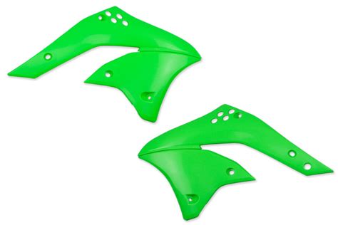 Polisport Green Radiator Shroud Set Kx F