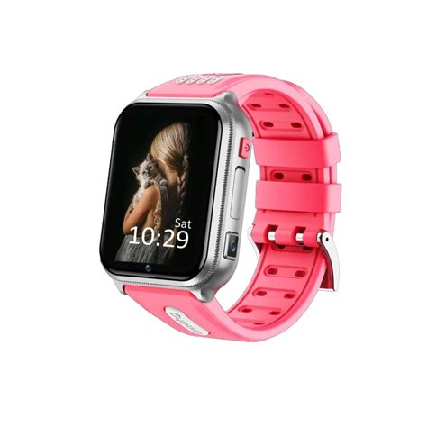 Childrens Pink 4g Smart Watch E10 2024 80gb With Gps And Unrivaled