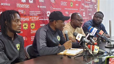 Asante Kotoko Press Conference Dasoberi Explains Why Baba Yahaya Isn T