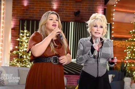 Kelly Clarkson Dolly Parton Share 9 To 5 Duet Sneak Peek Watch