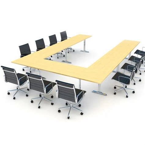 Client Specific Wooden Modular Conference Table at ₹ 20000 in Noida