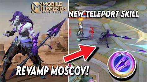 MOSCOV NEW TELEPORT EFFECT MOSCOV REVAMP MLBB REVAMP HEROES YouTube