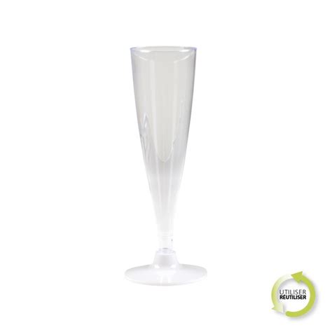 Set Flutes A Champagne Cl Blanc