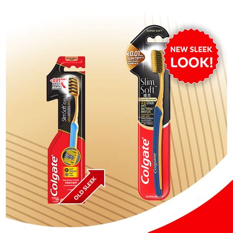 Colgate Slimsoft Charcoal Gold Toothbrush Valuepack S Ultra Soft