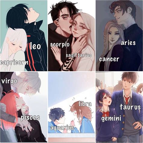 Pingl Par Hauntinq Sur Zodiac Signs Zodiaque Anime Th Me