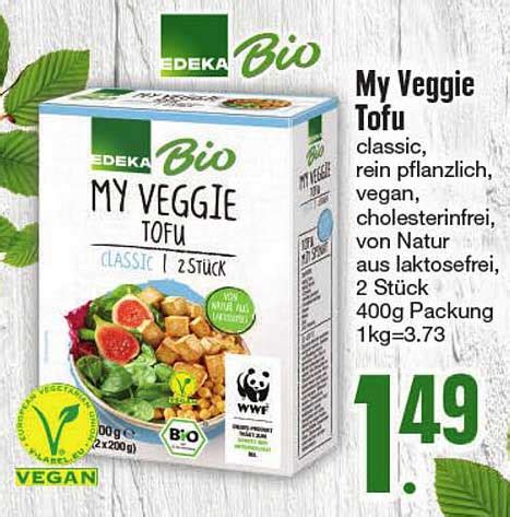 Edeka Bio My Veggie Tofu Angebot Bei EDEKA