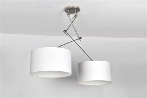 Hanglamp Modern Staal Rvs Metaal Staalgrijs