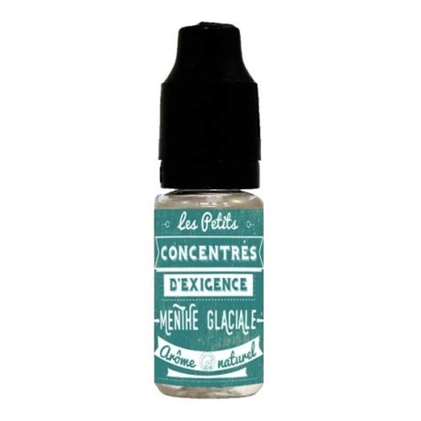 MENTHE GLACIALE AROMES CONCENTRES VDLV La Station Du Vapoteur