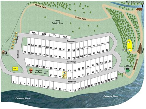 Site Map - Riverbreeze RV Resort & Campground Near Asheville, NC