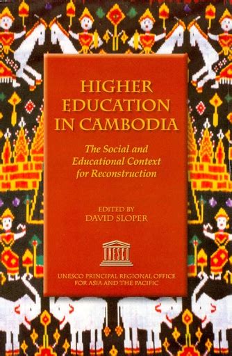 Higher Education In Cambodia The Social And Educational Context For