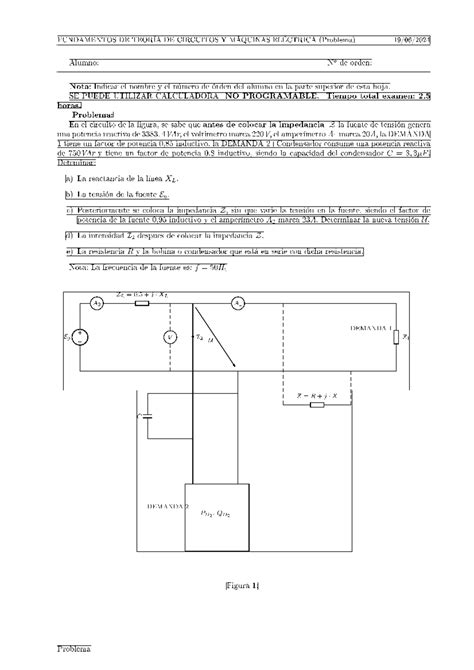 Examen Ftcy Me Junio 2024 Problemas Fundamentos De TeorÍa De