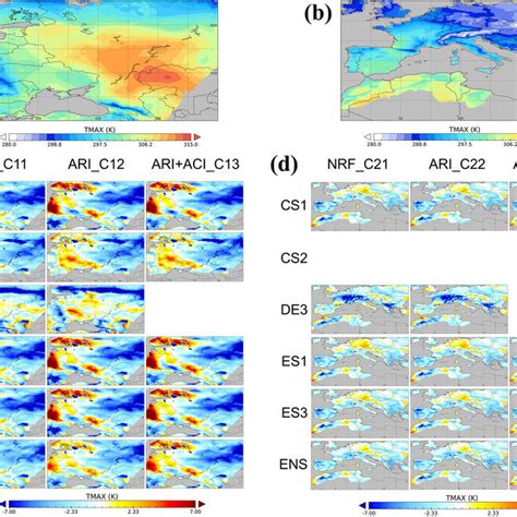 Aerosol Optical Depth Aod At 550 Nm For The Fire A And Dust B