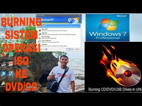 Cara Burning File Sistem Operasi ISO Ke DVD Dan CD Dengan Mudah