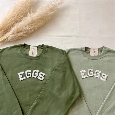 Eggs Sweatshirt Eggs Crewneck Eggs Shirt Egg Lover Sweatshirt Egg