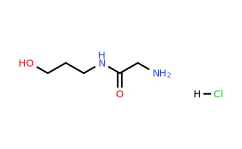 CAS 1220034 68 3 2 Amino N 3 Hydroxypropyl Acetamide Hydrochloride