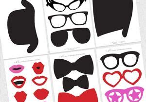 Templates For Photo Booth Props Free Printables Photo Booth Props Ideas