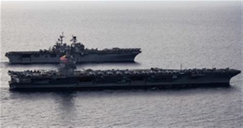 US Navy redeploys world's largest warship from Mediterranean Sea