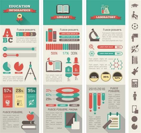 Education Infographic Templates and Elements :: Behance