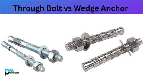 Through Bolt Vs Wedge Anchor What S The Difference