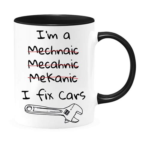 Mechanic Coffee Mug Funny Mechanic Ts Shop Handyman T Etsy