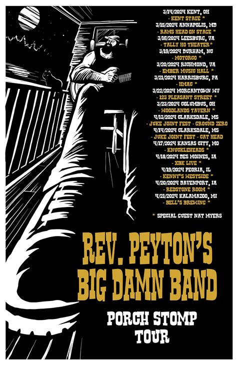 Reverend Peytons Big Damn Band Reveals Porch Stomp Tour Details