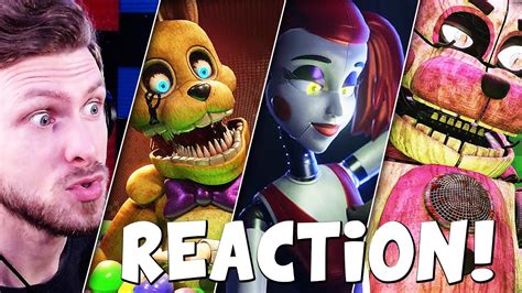 Vapor Reacts To Fazbear Frights Book Songs By Kyle Allen Music Youtube