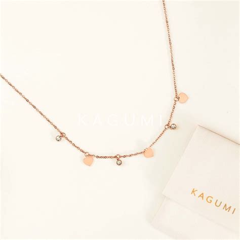 Jual Kagumi Everlast Alma Love Necklace Anti Karat Shopee Indonesia