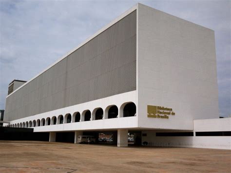 Biblioteca Nacional De Brasilia Oscar Niemeyer Architecture Italy