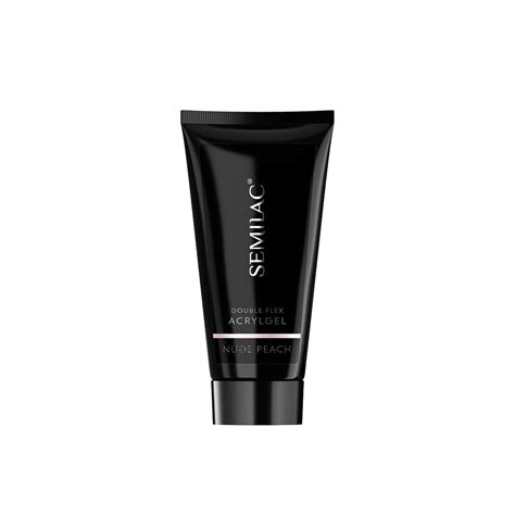 SEMILAC Akrylożel Nude Peach 60ml Double Flex Acrylgel Nasze Paznokcie