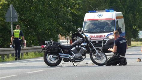 Tragiczny Wypadek Na Dk Nie Yje Motocyklista Przygnieciony Przez Tira