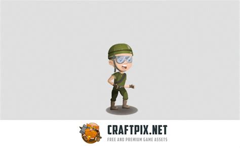 2d Game Soldiers Character Sprites Sheets Behance