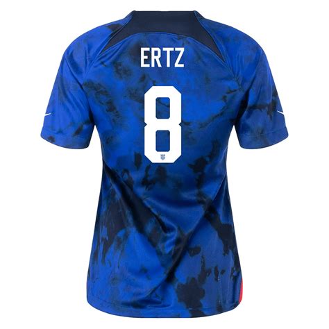 ERTZ 8 USA Away Jersey World Cup 2022 Women Gogoalshop