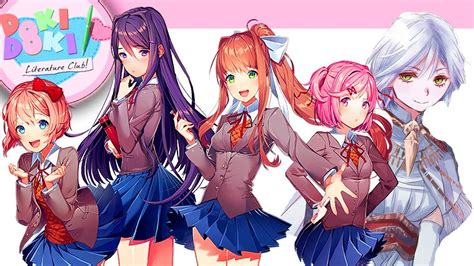 5 Anime Girls Doing Things Together Doki Doki Literature Club Part 2