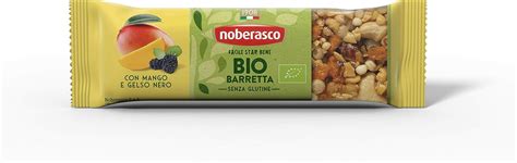 Noberasco Bio Barretta Con Mango E Gelso Nero Barretta Con Frutta