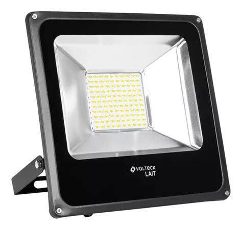 Reflector Delgado De Led 50 W Luz Cálida Volteck 48334 MercadoLibre