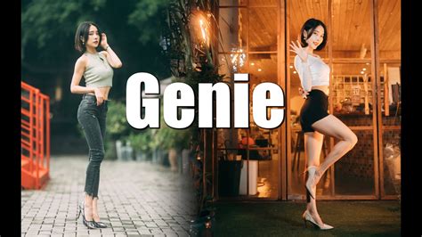 性感 【沫沫全舞】翻跳少女时代 ️genie ️向我说出你的愿望吧，万一实现了呢（领取你的腿精） Youtube