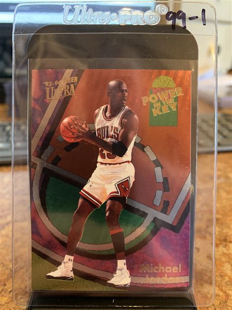 Fleer Ultra Michael Jordan Power In The Key X Mj Collection