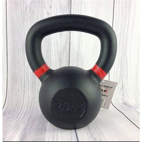 20 lb. Cast Iron Kettlebell Weight Tru Grit... - Depop