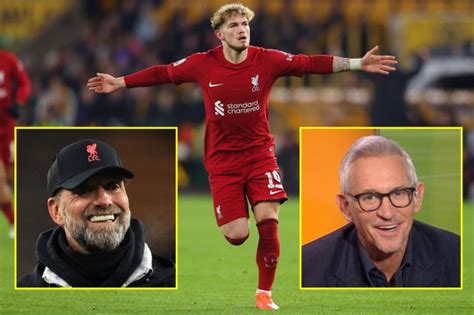 Gary Lineker Makes Cheeky Quip About Harvey Elliott Screamer After