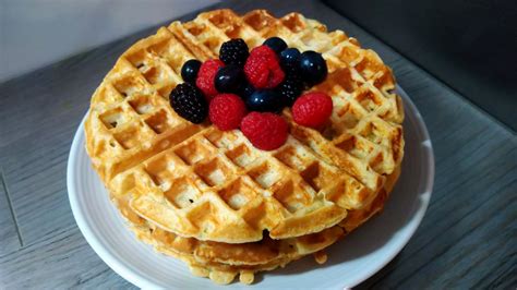 Protein Waffle Recipe Waffle Recipe With Yogurt — Py S Kitchen Homemade Recipes