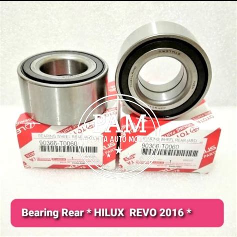 Bearing Roda Belakang Lahar Roda Rear Toyota Hilux Revo 2016 ABS