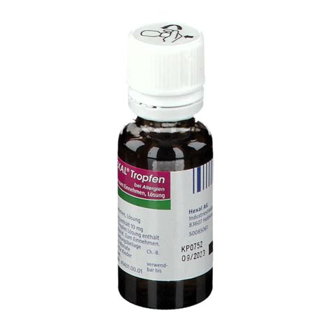 Cetirizin Hexal Tropfen Bei Allergien Mg Ml Ml Shop Apotheke